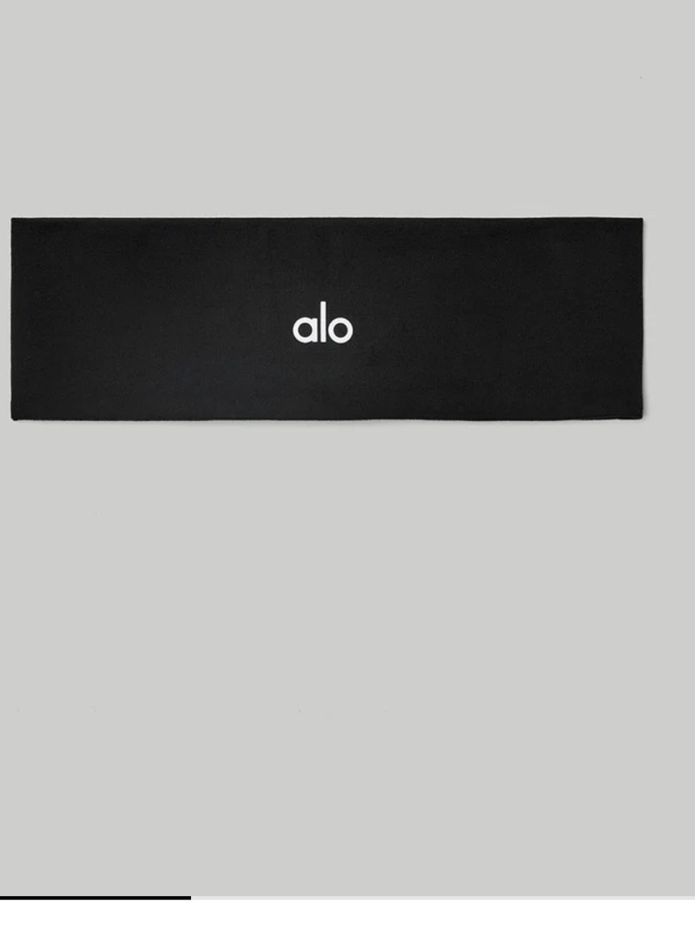 NWT ALO Yoga Black Performance Conquer Headband